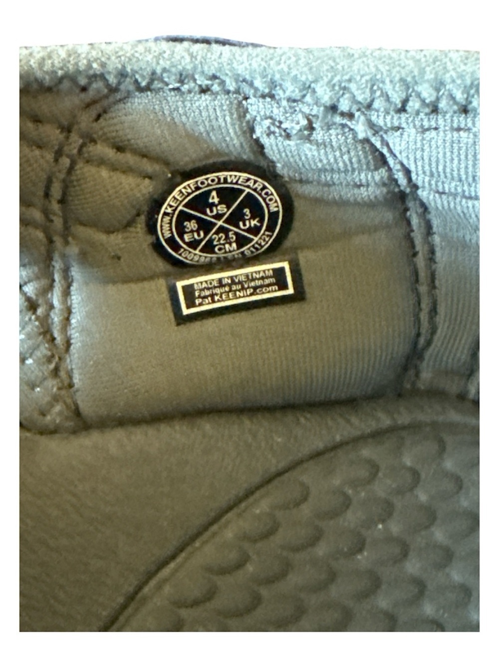 Keen Newport H2 Hiking Sandals Kid's Size 4 Blue Waterproof Bungee Cinch 1009962 - Picture 3 of 5